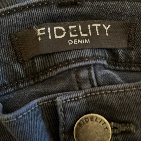NEW Fidelity Torino Denim Jeans sze 30 Men’s Slim Fit Grey Black Classic - Picture 16 of 16
